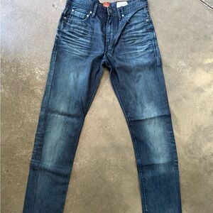 BOSS ORANGE Blue Skinny Jeans with Vintage Wash